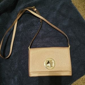 Rose gold Kate spade cross body mini